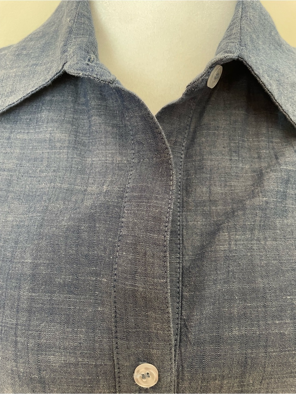 Chambray Dress in Denim Blue by Finley - Picture 4 of 10